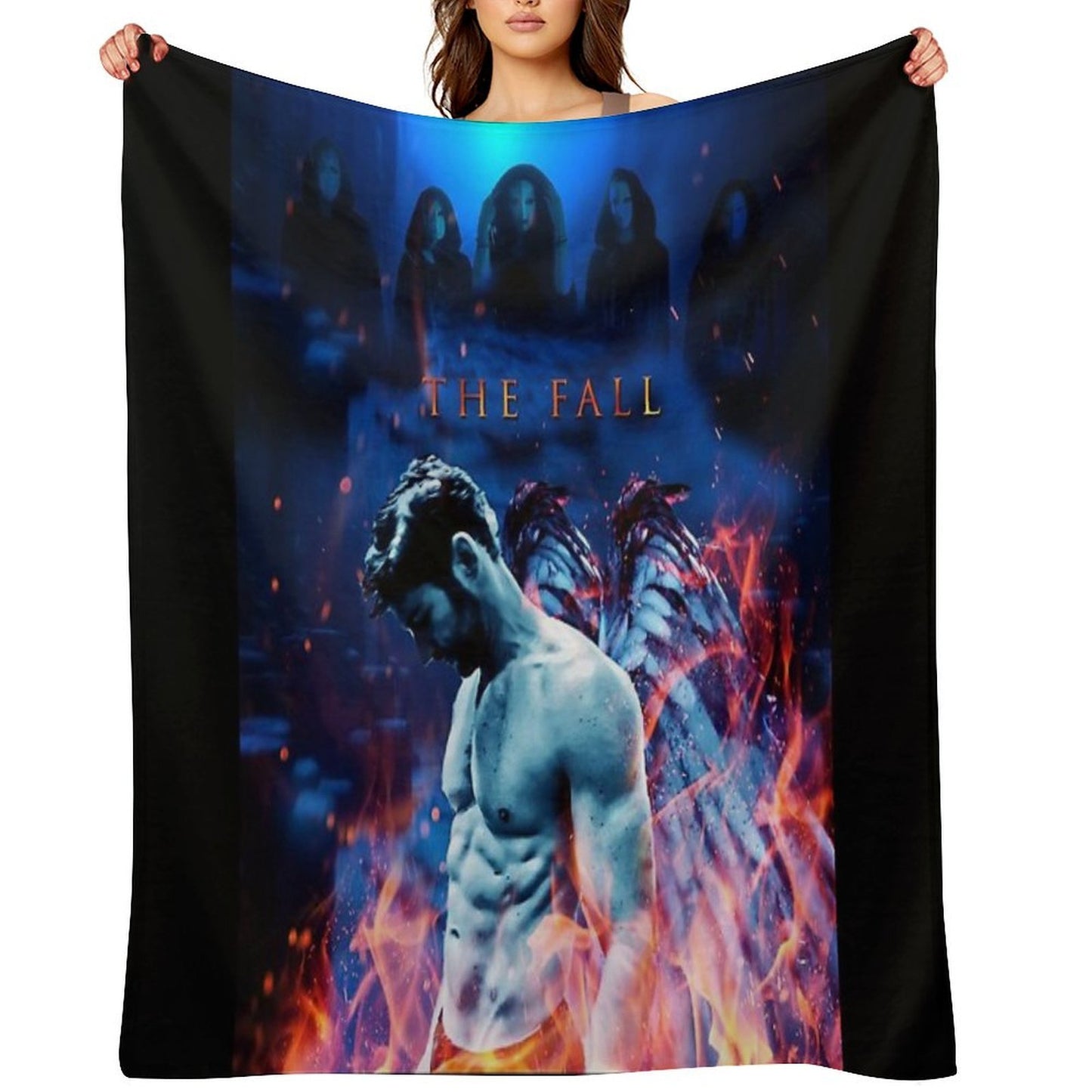 Lucifer - The Fall Throw Blanket