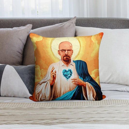 Walter White Soft Home Decor Throw Pillow