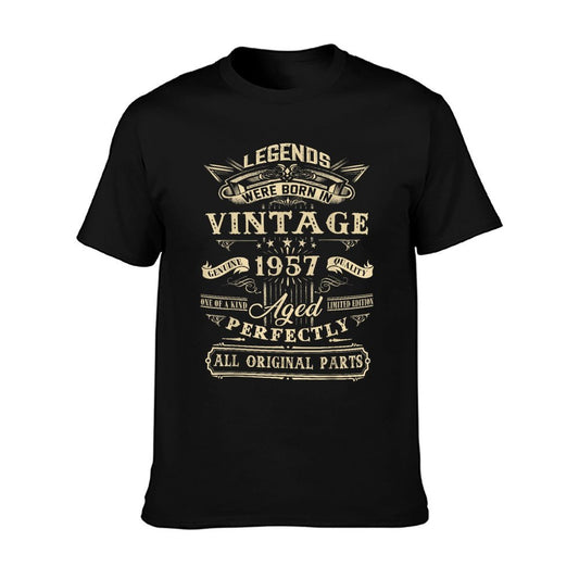68th Birthday Gift For Legends Born 1957 68 Yrs Old Vintage T-Shirt