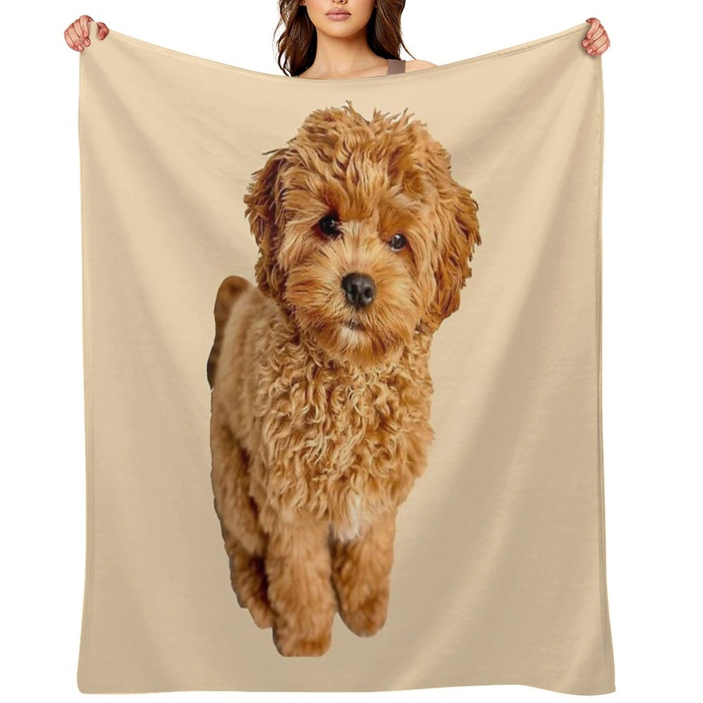 Cavapoo Throw Blanket