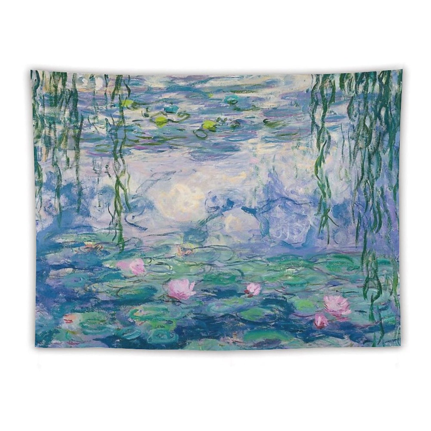 Water Lilies Claude Monet Fine Art Tapestry