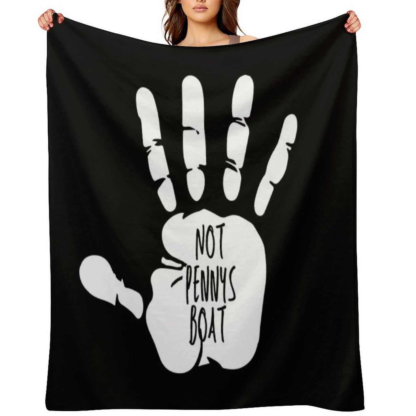 Lost Series Quote by Charly Pace Not Penny's Boat Throw Blanket