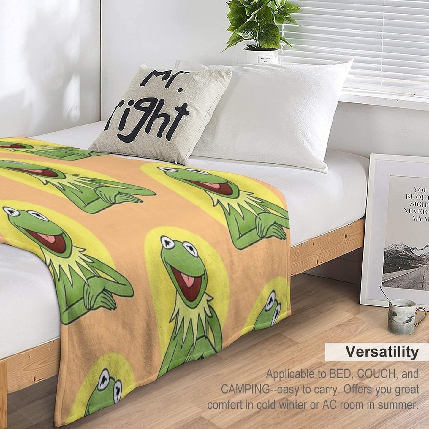 Kermit Throw Blanket