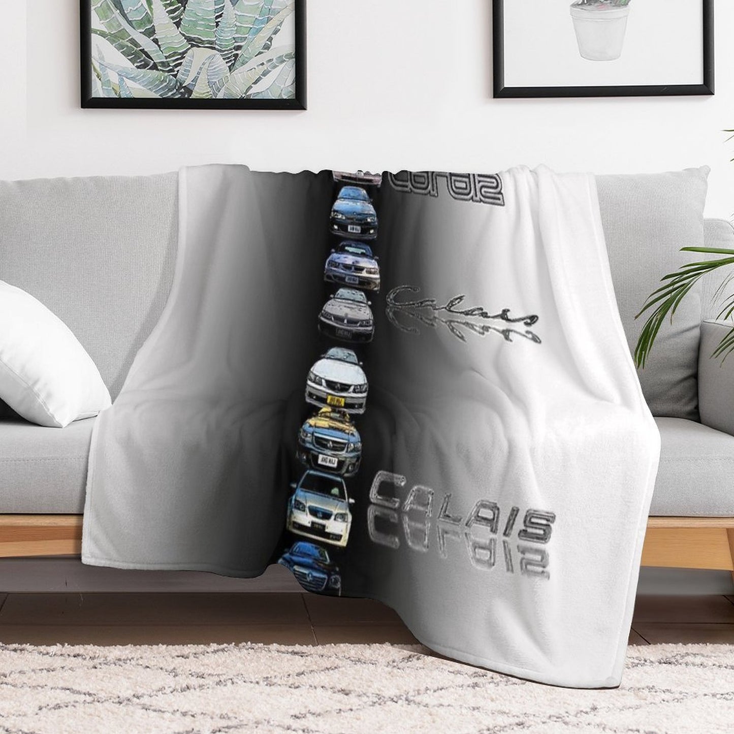 Calais List Throw Blanket