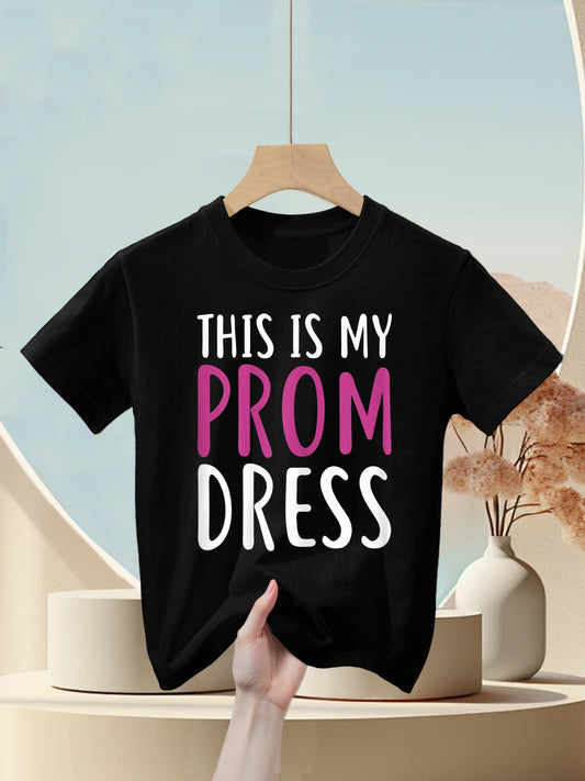 This Is My Prom Dress For Graduation 2018 Kids T-Shirt