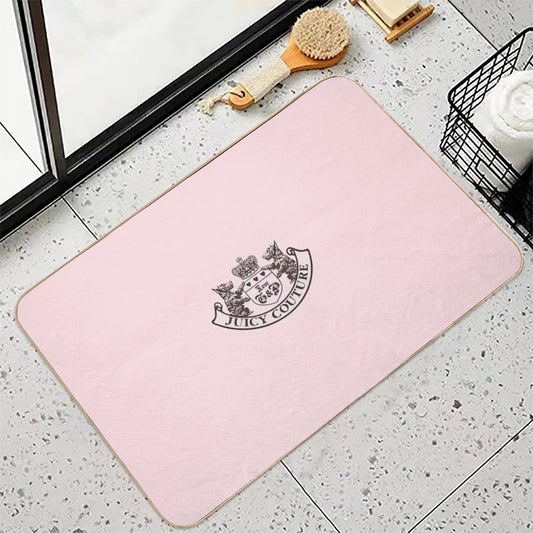 Y2k Juicy Couture Crest Bath Mat