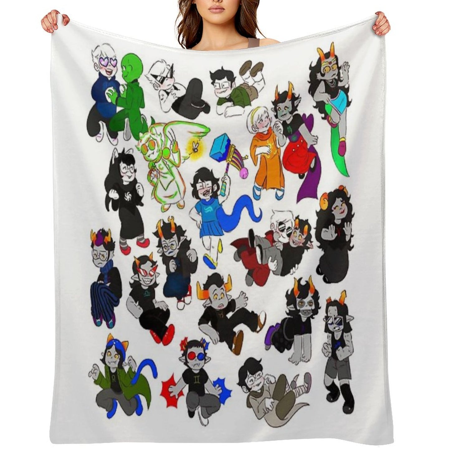 All The Character Throw Blanket