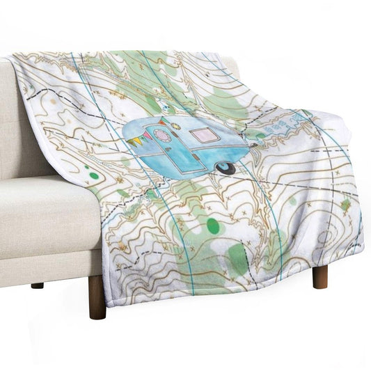 Camper Throw Blanket