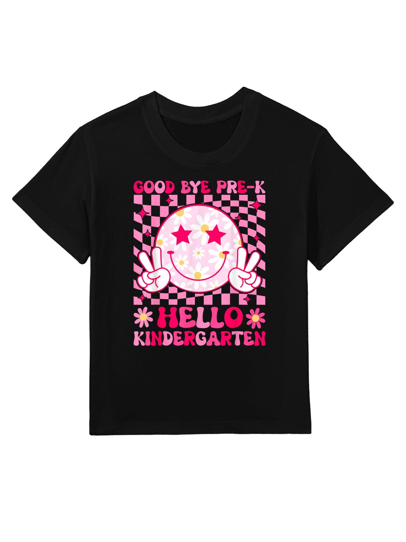 Goodbye PreK Hello Kindergarten Last Day of Pre K Graduation Kids T-Shirt