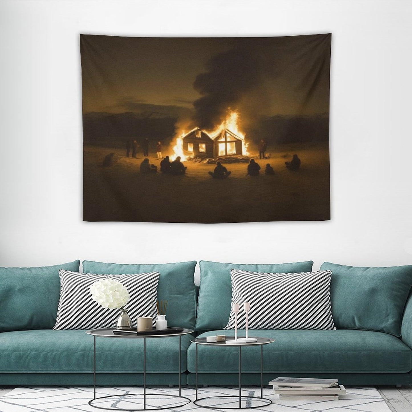 HOME SICK Tapestry