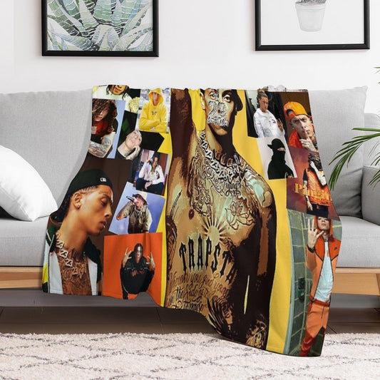 Central Cee Throw Blanket