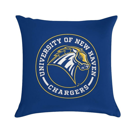 UNH - Circle Soft Short Plush Fabric Throw Pillow