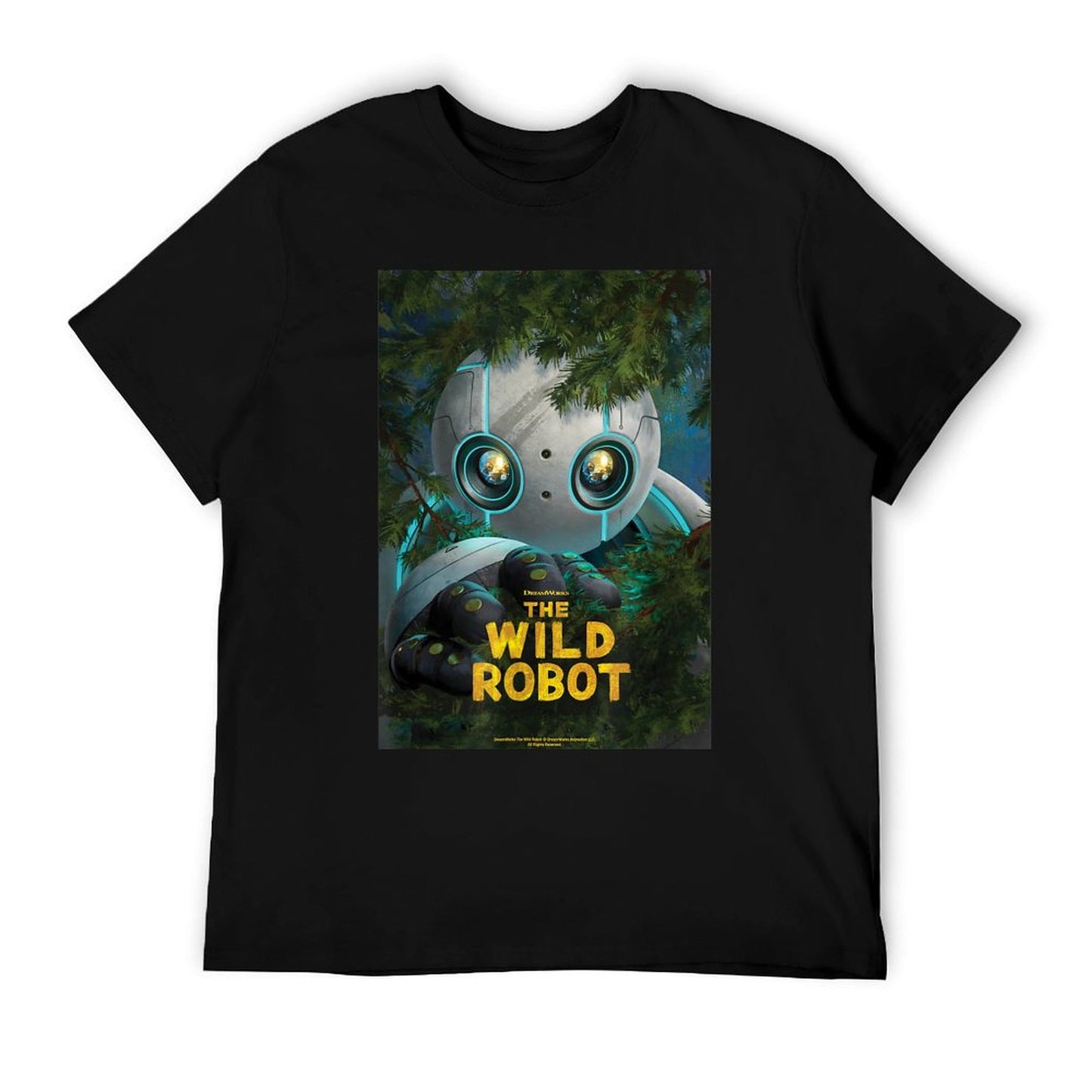 DreamWorks The Wild Robot Poster T-Shirt
