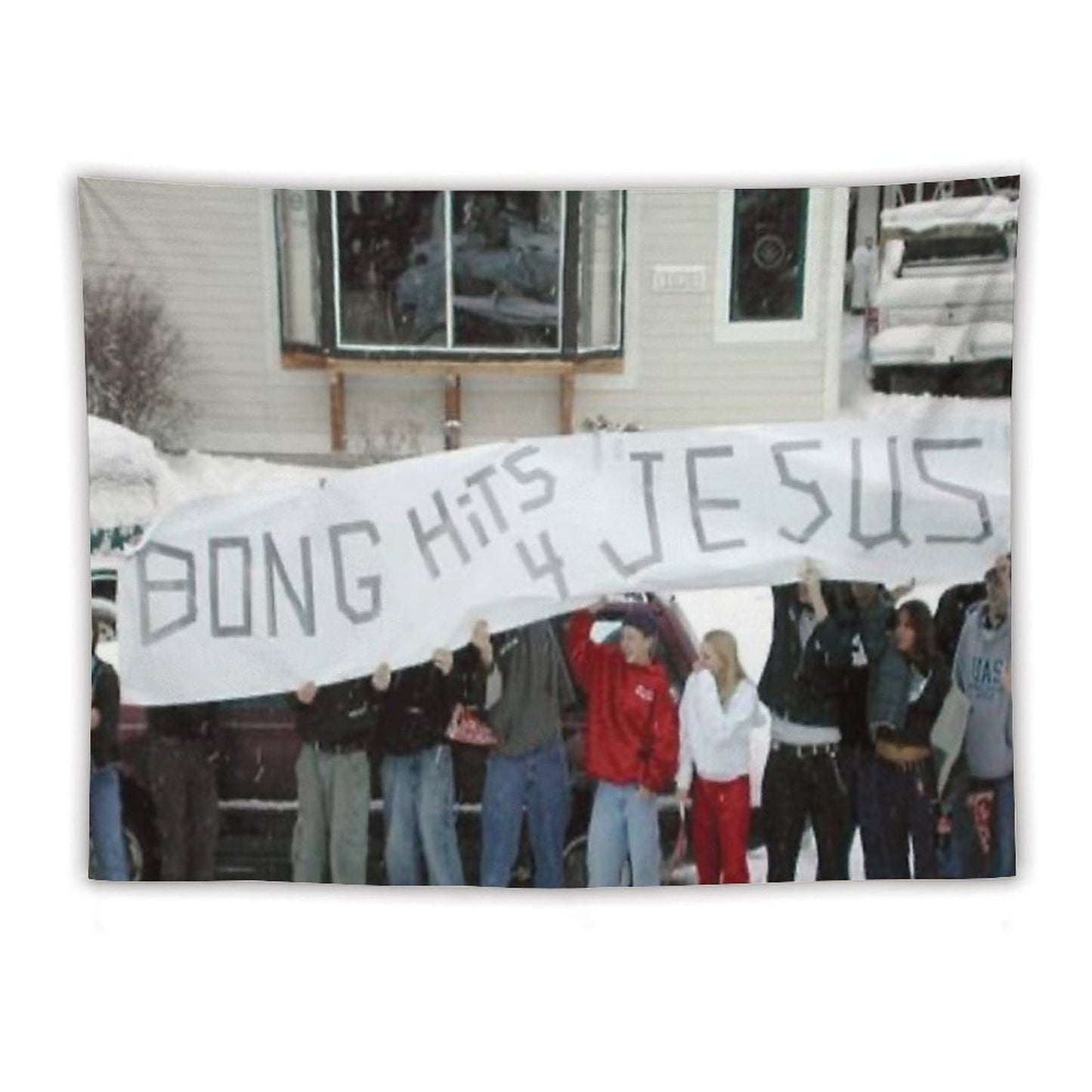 Bong Hits for Jesus Tapestry