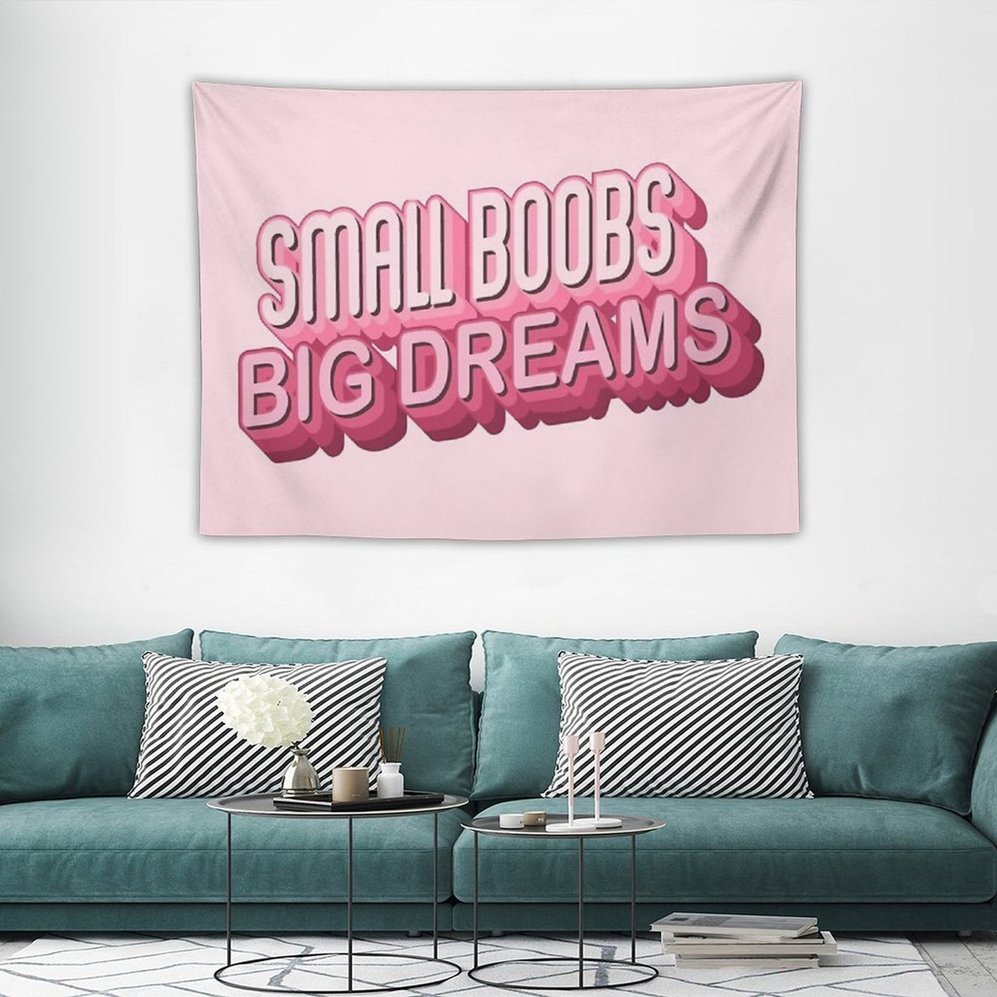 Small Boobs, Big Dreams Tapestry