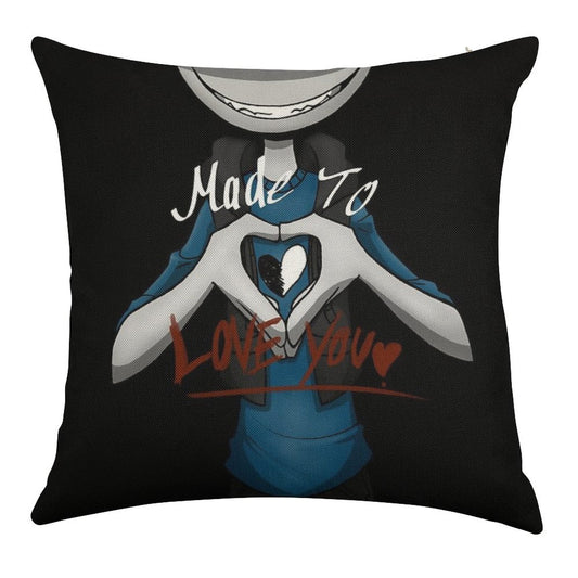 YB Made to Love You Linen Throw Pillow Cover