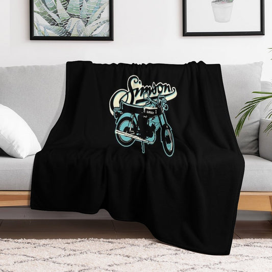 S51 Moped Drivers And GDR Fans. Throw Blanket