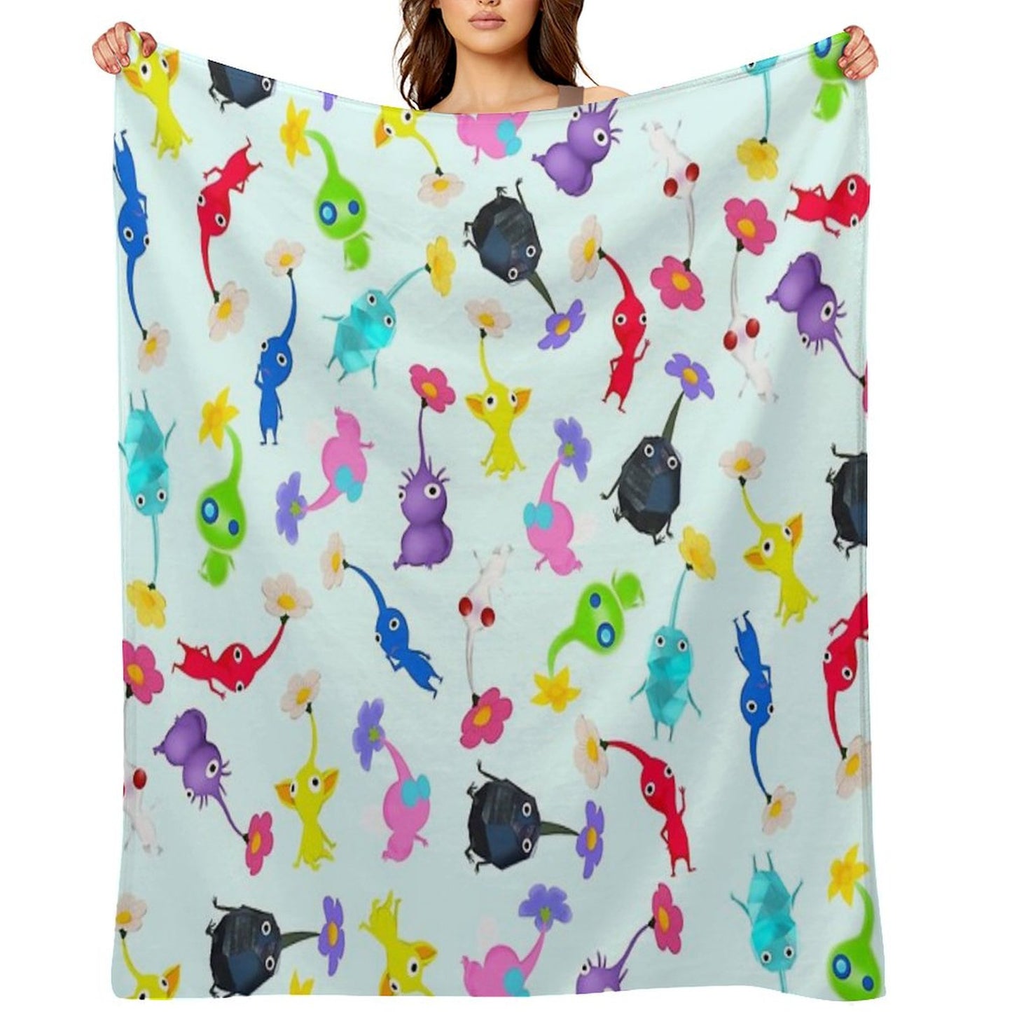 ALL Pikmin Throw Blanket