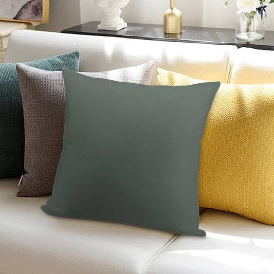 New Smoke Green by Farrow And Ball Paint Soft Durable Construction Throw Pillow