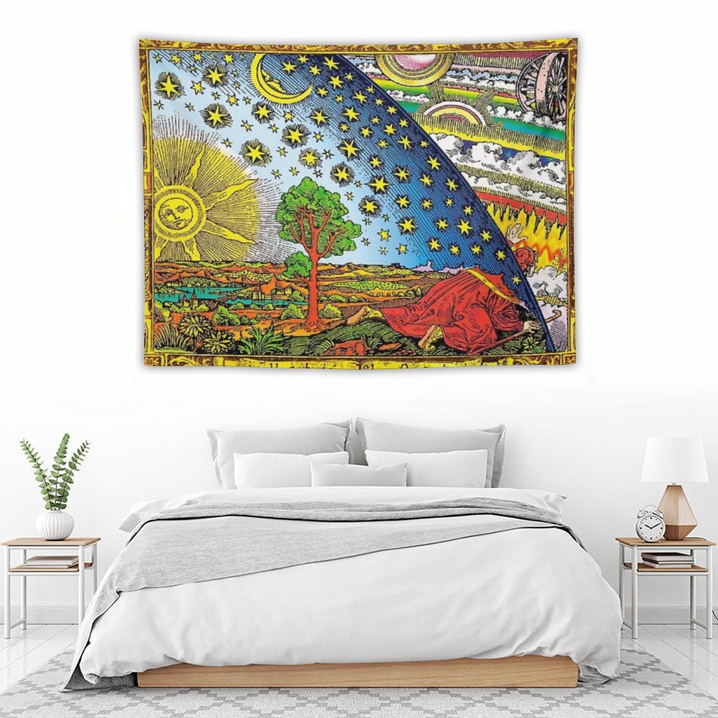 Flammarion Engraving in Color Tapestry