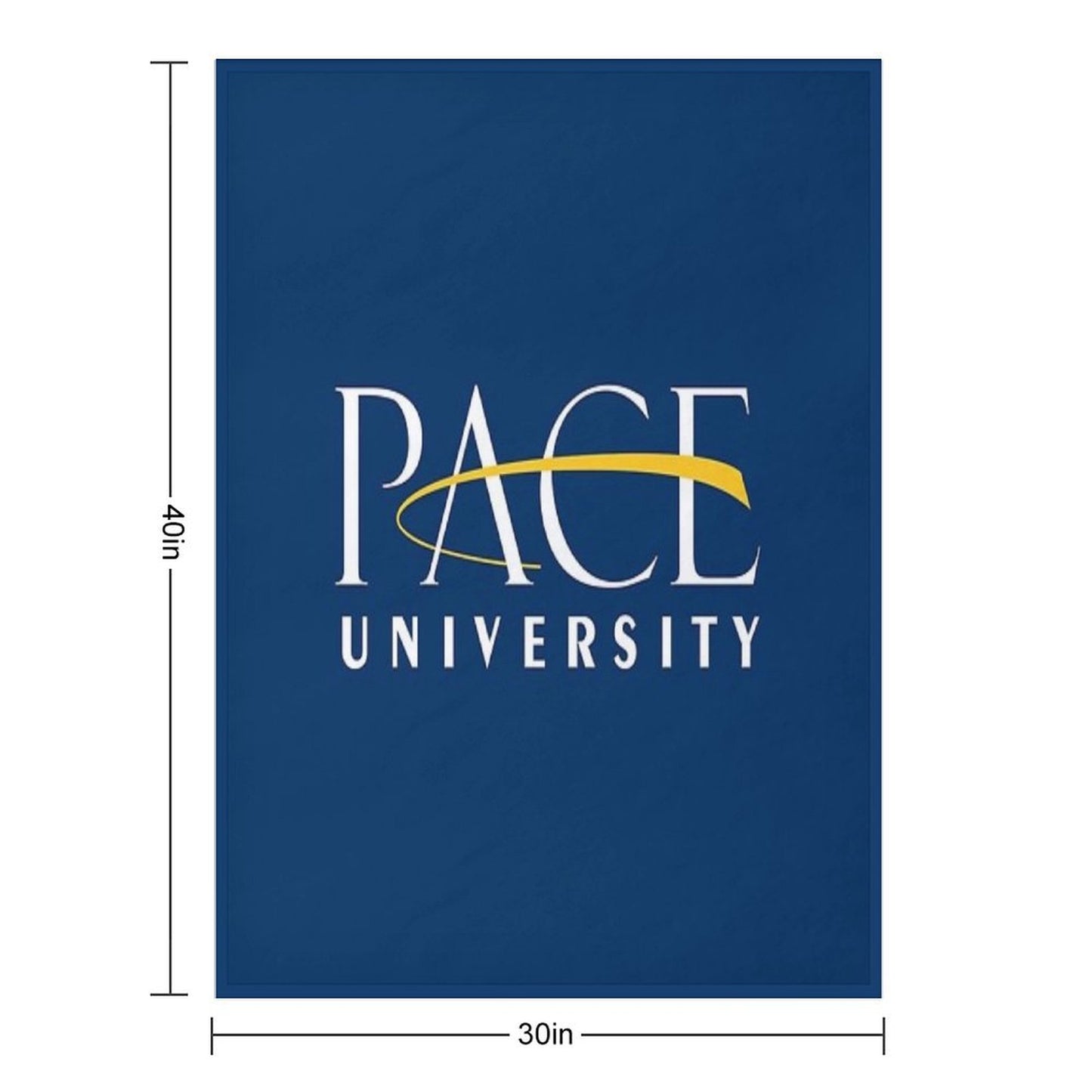 Pace University Throw Blanket