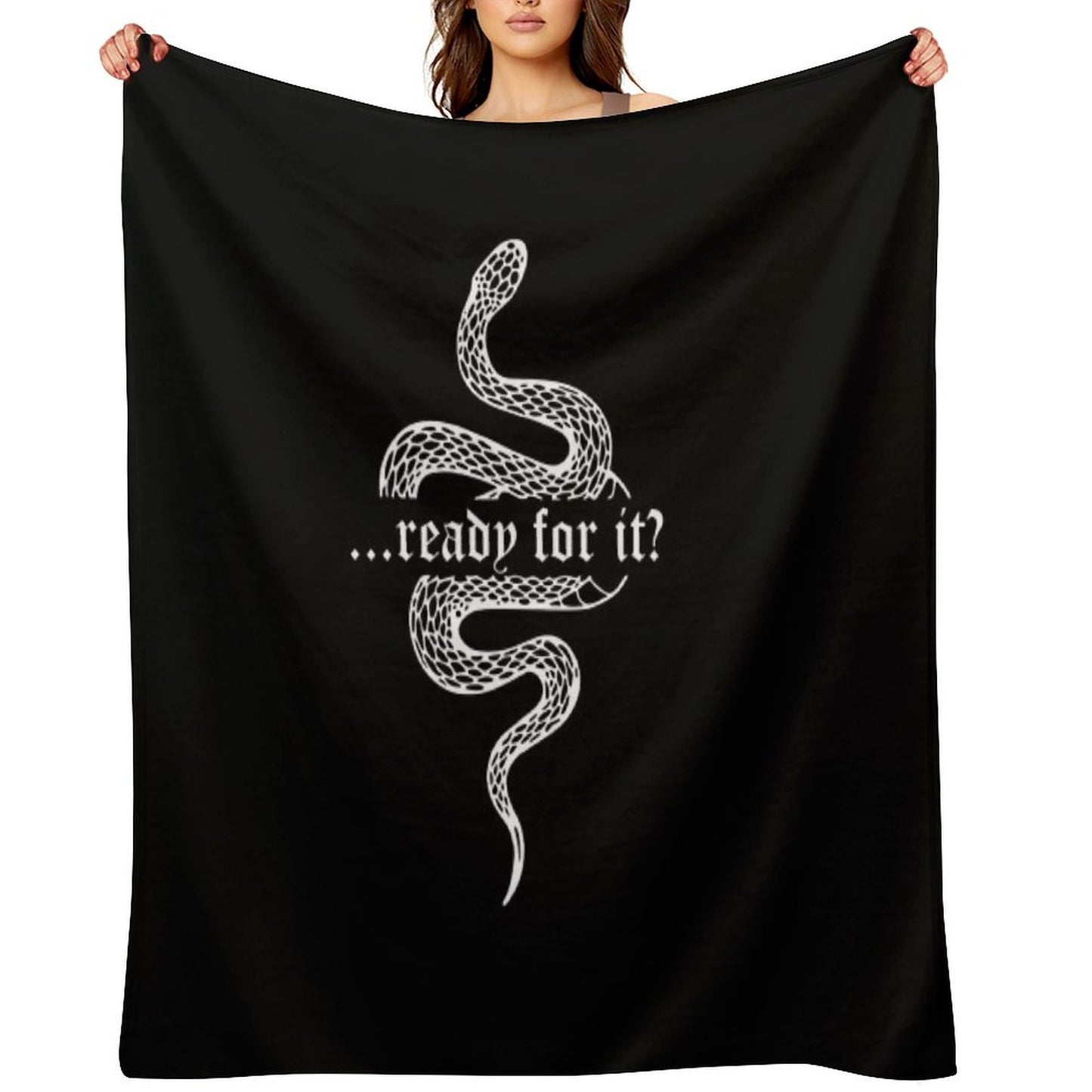 Are You Ready for It Rep Tv Throw Blanket