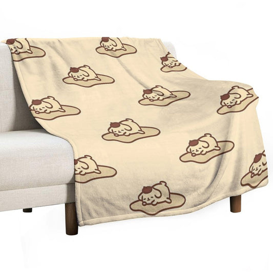 Pompompurin’s Lazy Day Throw Blanket