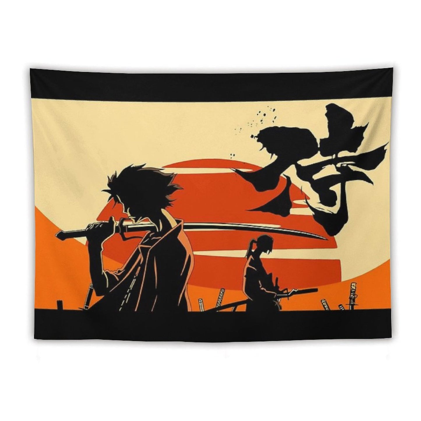 Sunset Samurai Tapestry