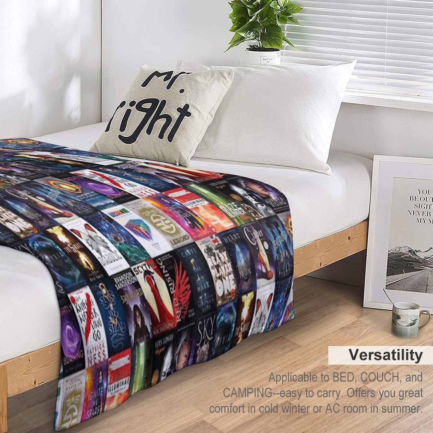 YA Sc-fi Throw Blanket
