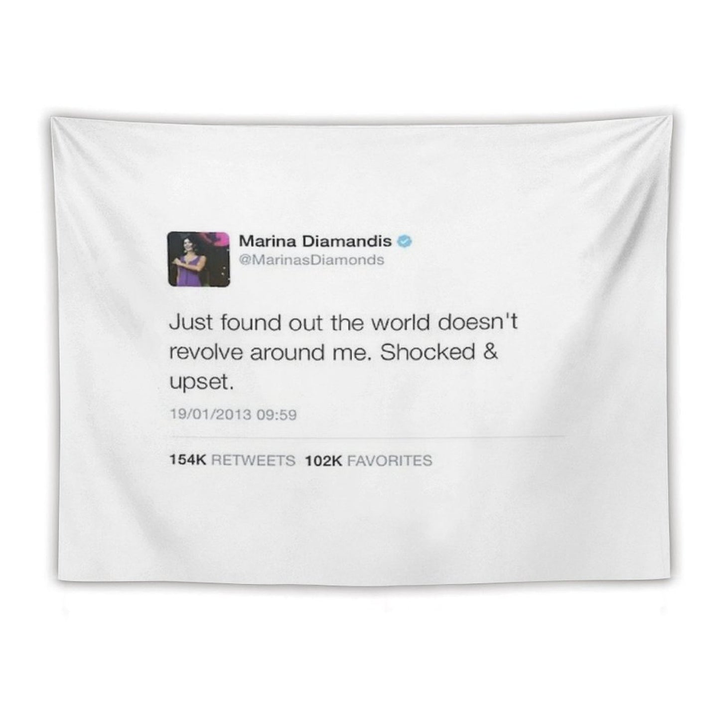 Marina And The Diamonds Tweet Tapestry Tapestry
