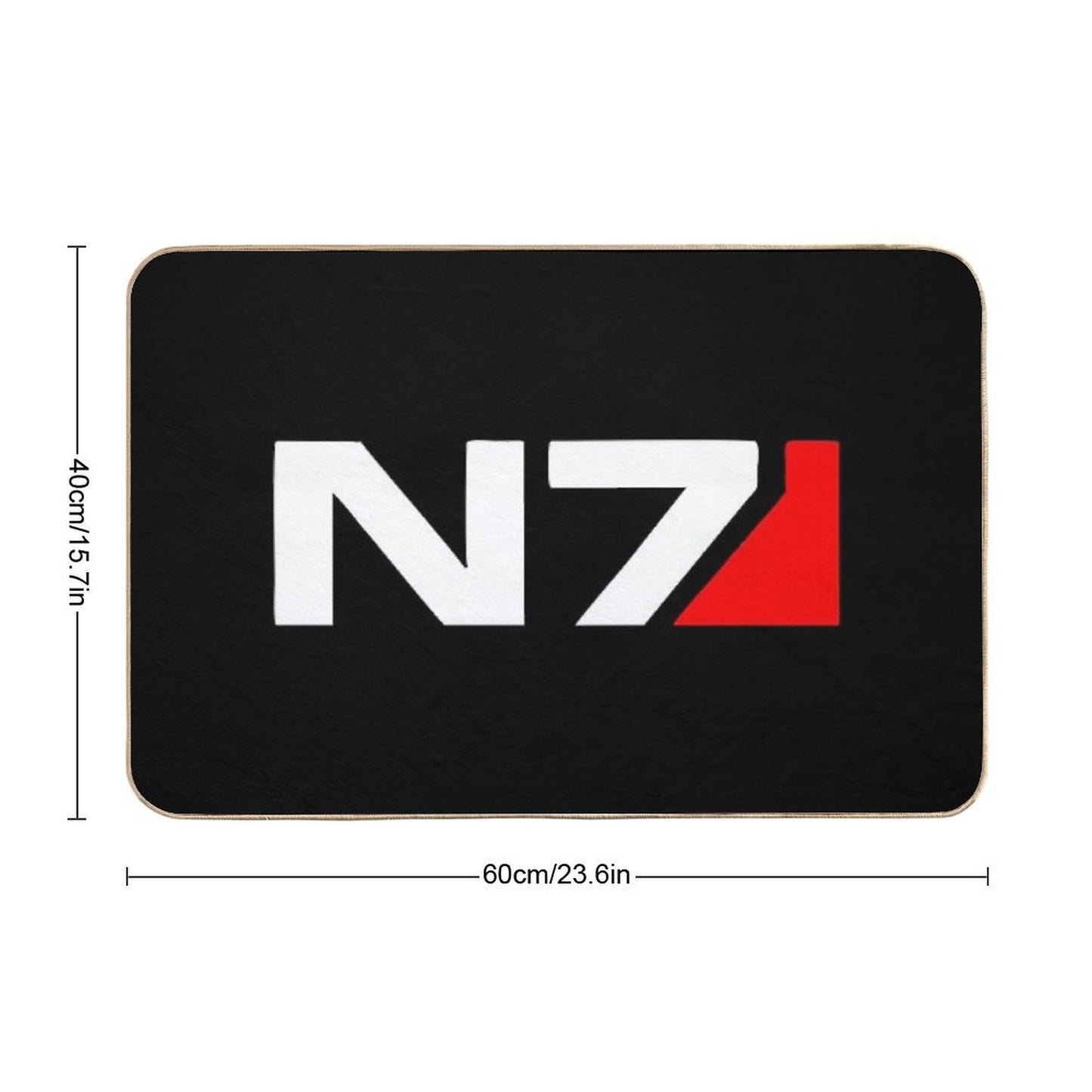 Mass Effect N7 Bath Mat