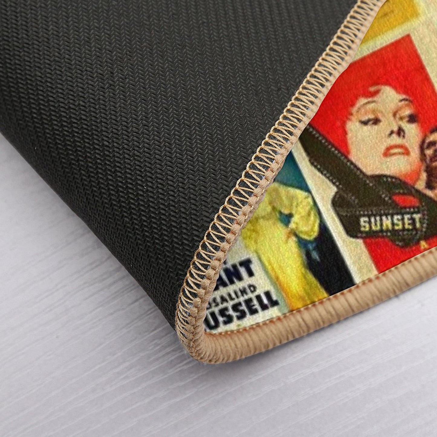 Vintage Hollywood Classic Movie Posters Bath Mat