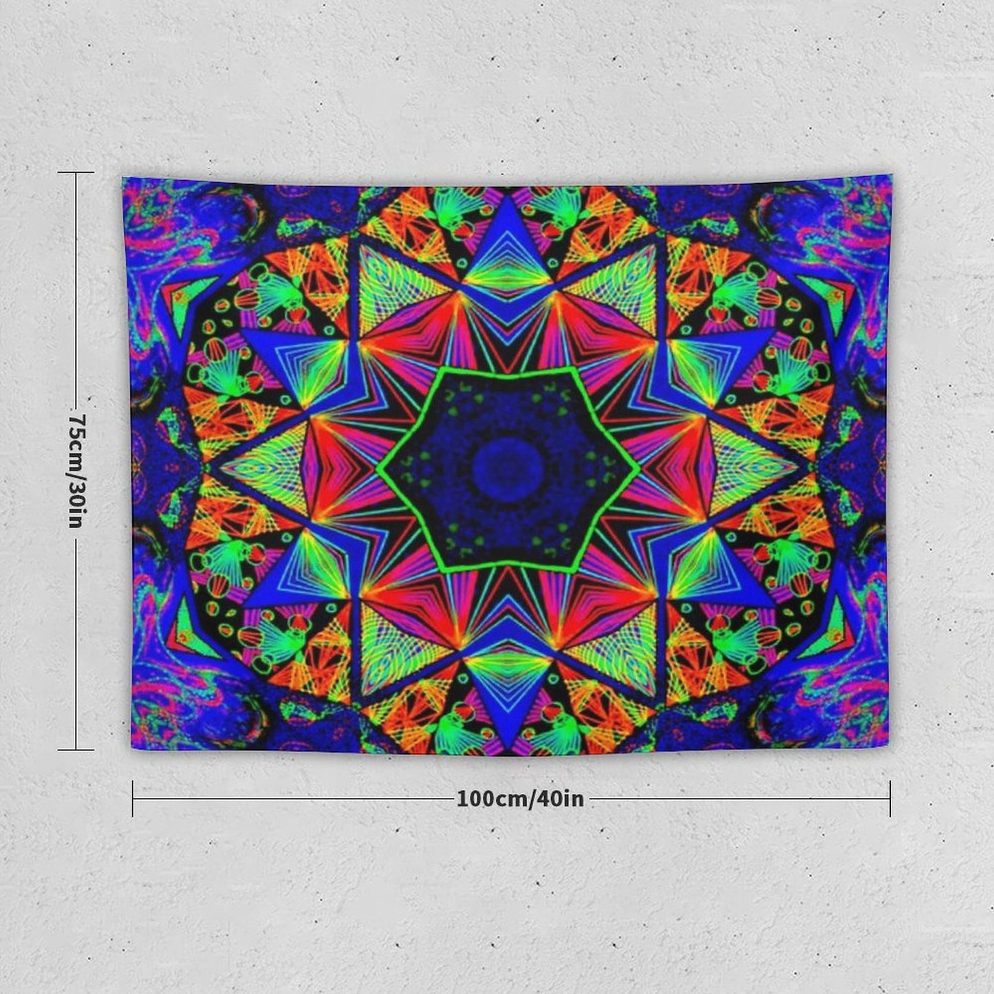 Colors of The Soul (Augmented Reality) Tapestry