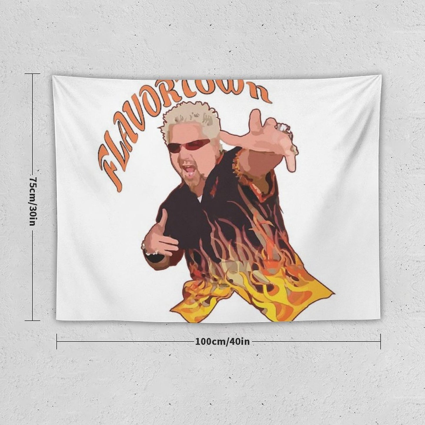 Guy Fieri Flavortown Tapestry