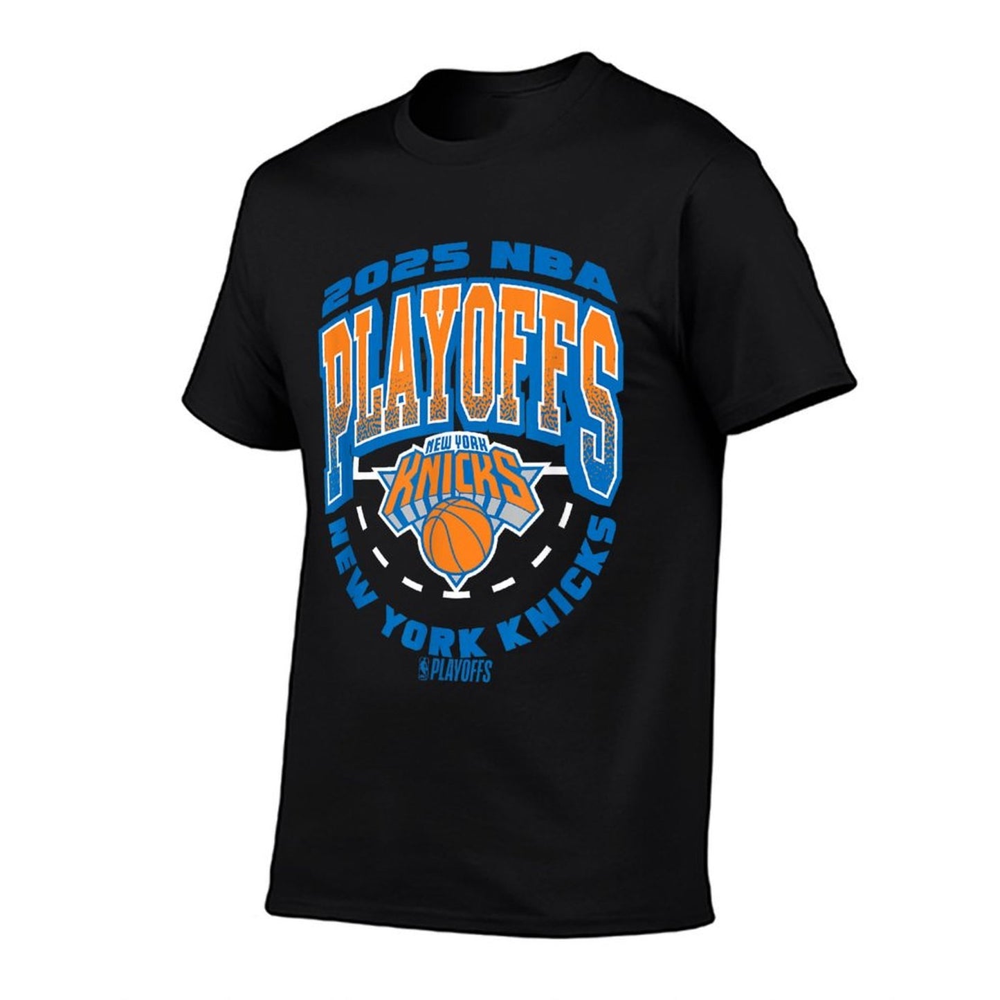 NBA Official New York Knicks Exclusive 2025 Playoffs Graphic-printed T-Shirt