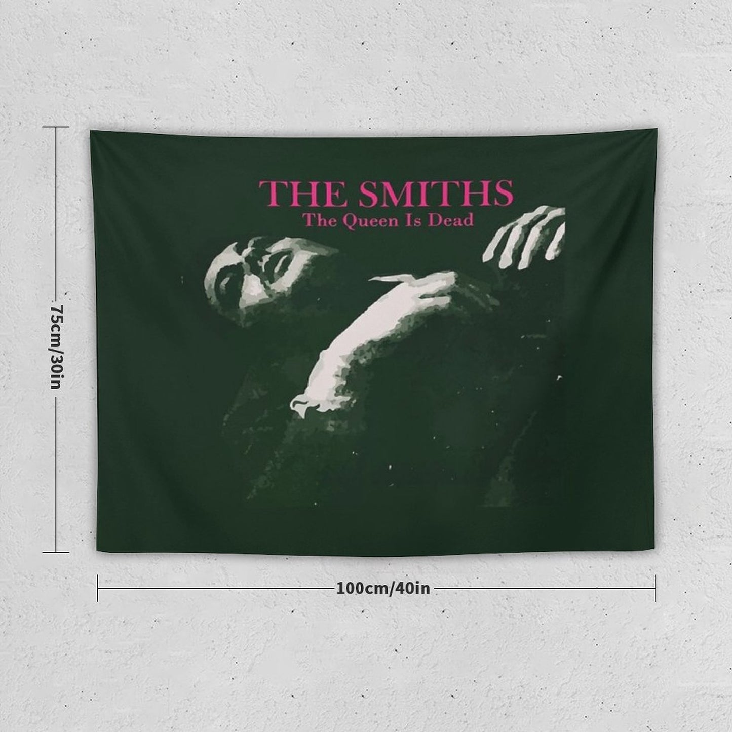 The Queen Is Dead Graphic Tapestry