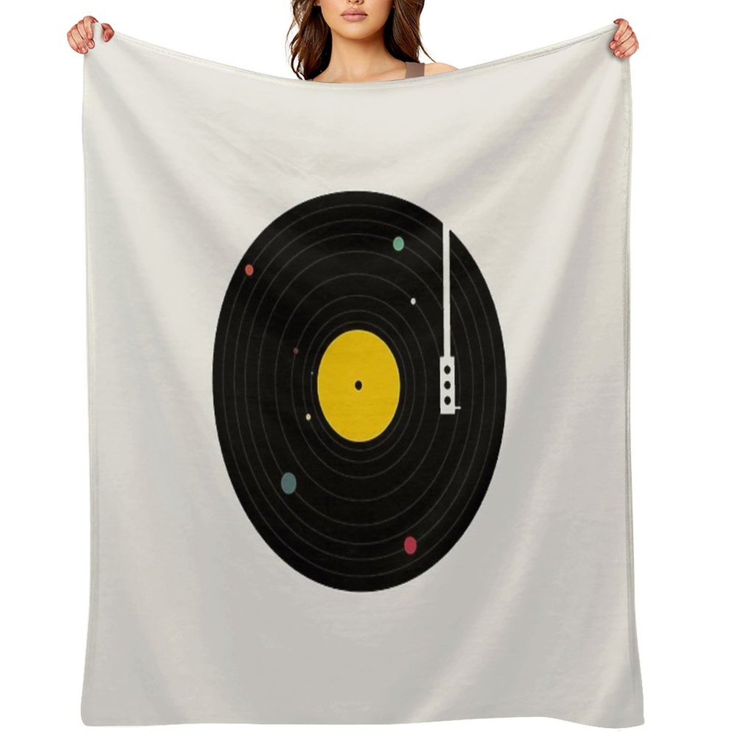 Music Everywhere Throw Blanket