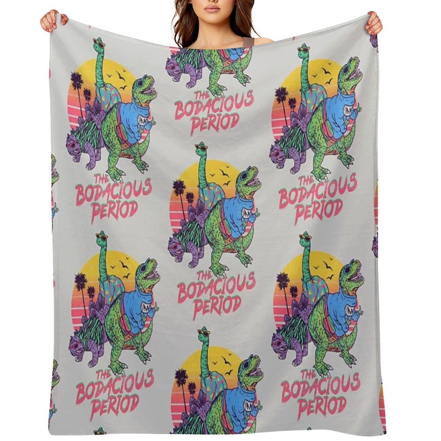 The Bodacious Period Throw Blanket