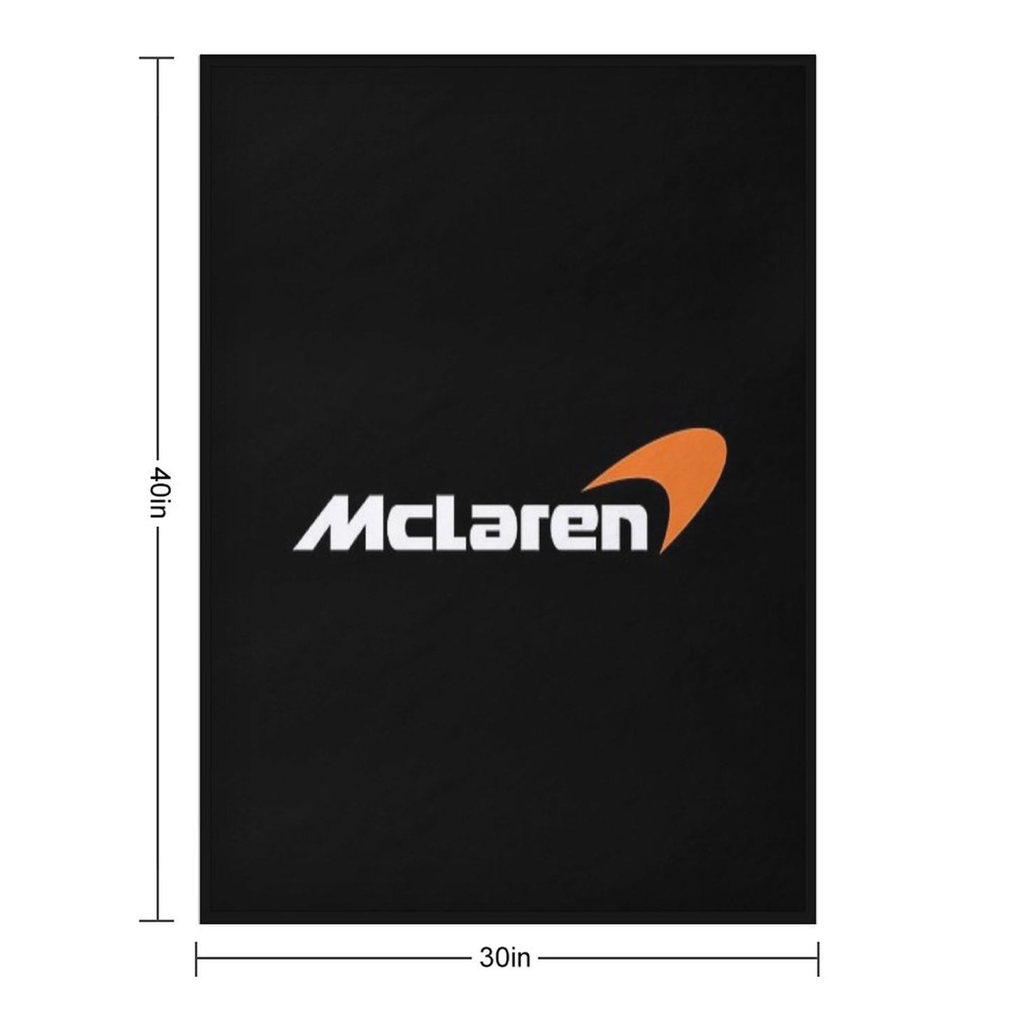Motorsports Racing Team Throw Blanket