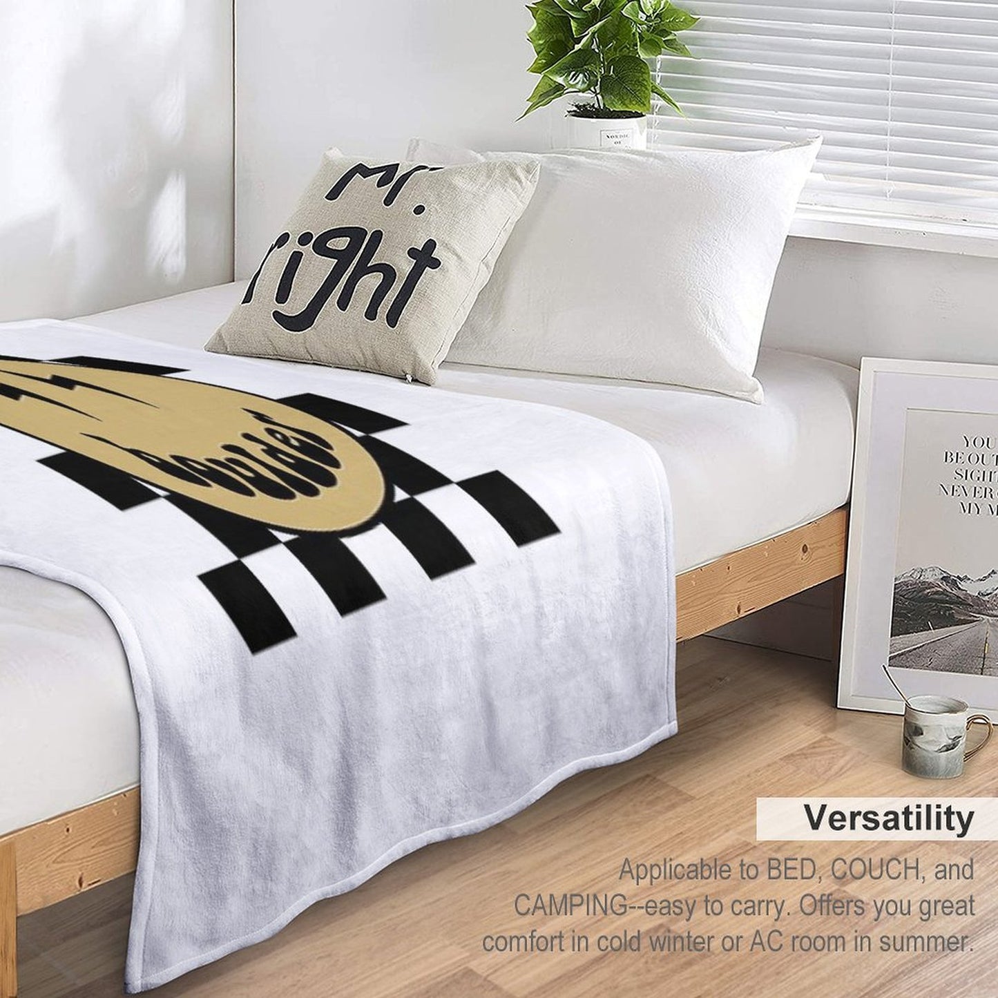 Boulder Throw Blanket