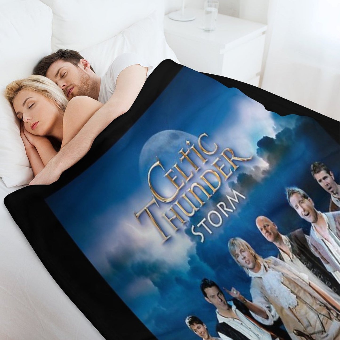 Celtic Thunder Storm Throw Blanket