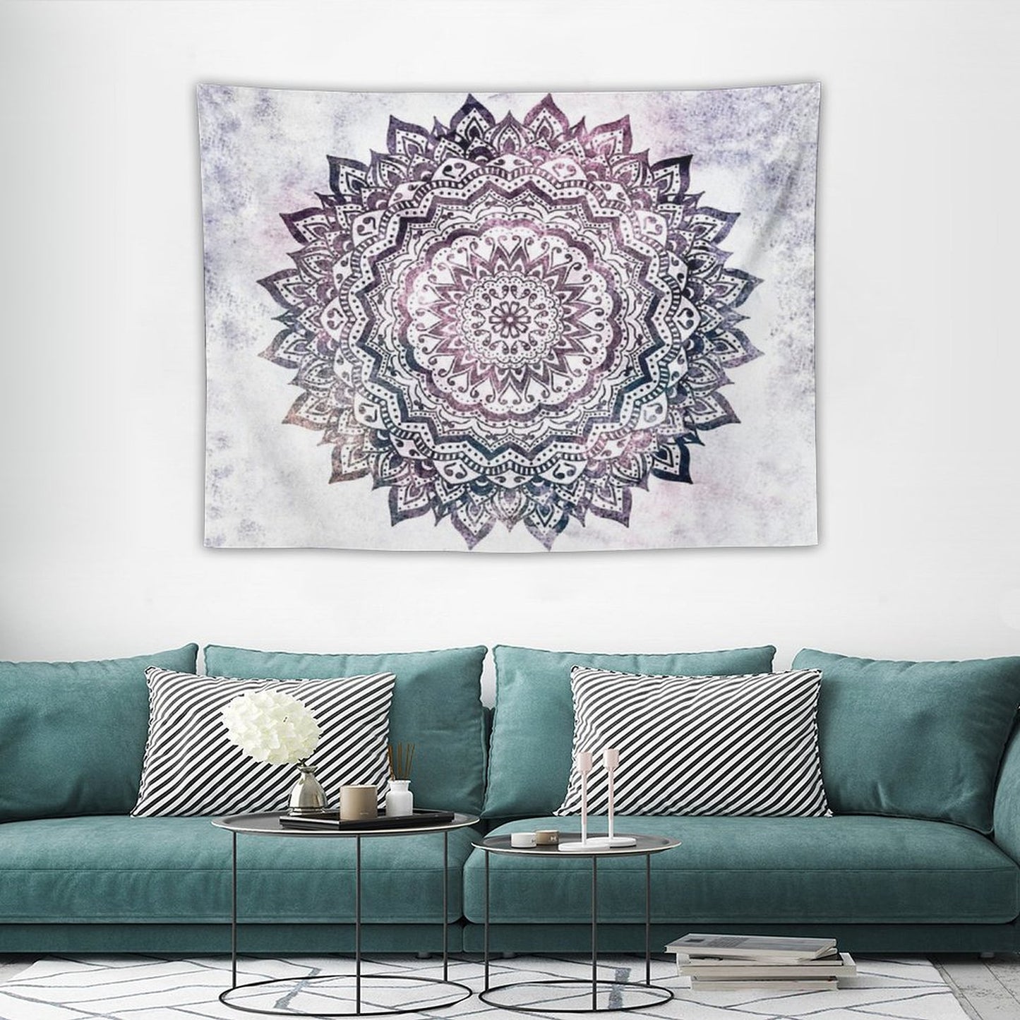 JEWEL MANDALA Tapestry