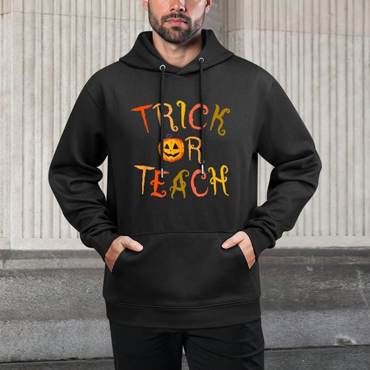 Halloween Teacher Trick Or Teach Men Women All-Day Comfort Hoodie