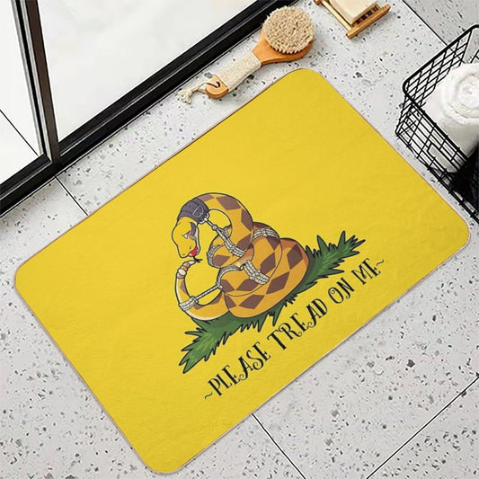 Please Tread On Me Bath Mat