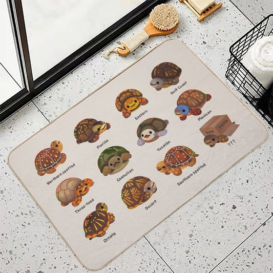 Box Turtle Bath Mat