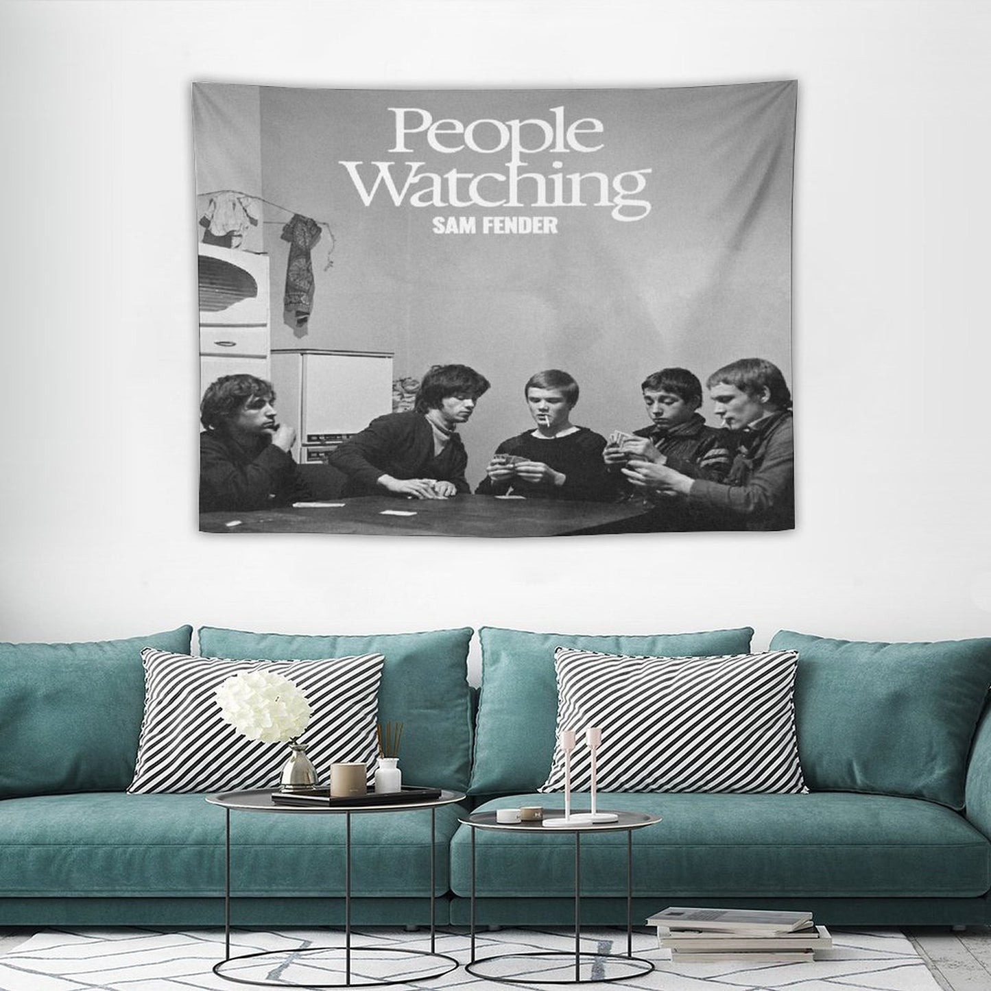 People Watching Tapestry