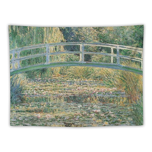 HD. The Water Lily Pond, by Claude Monet. HIGH DEFINITION Tapestry