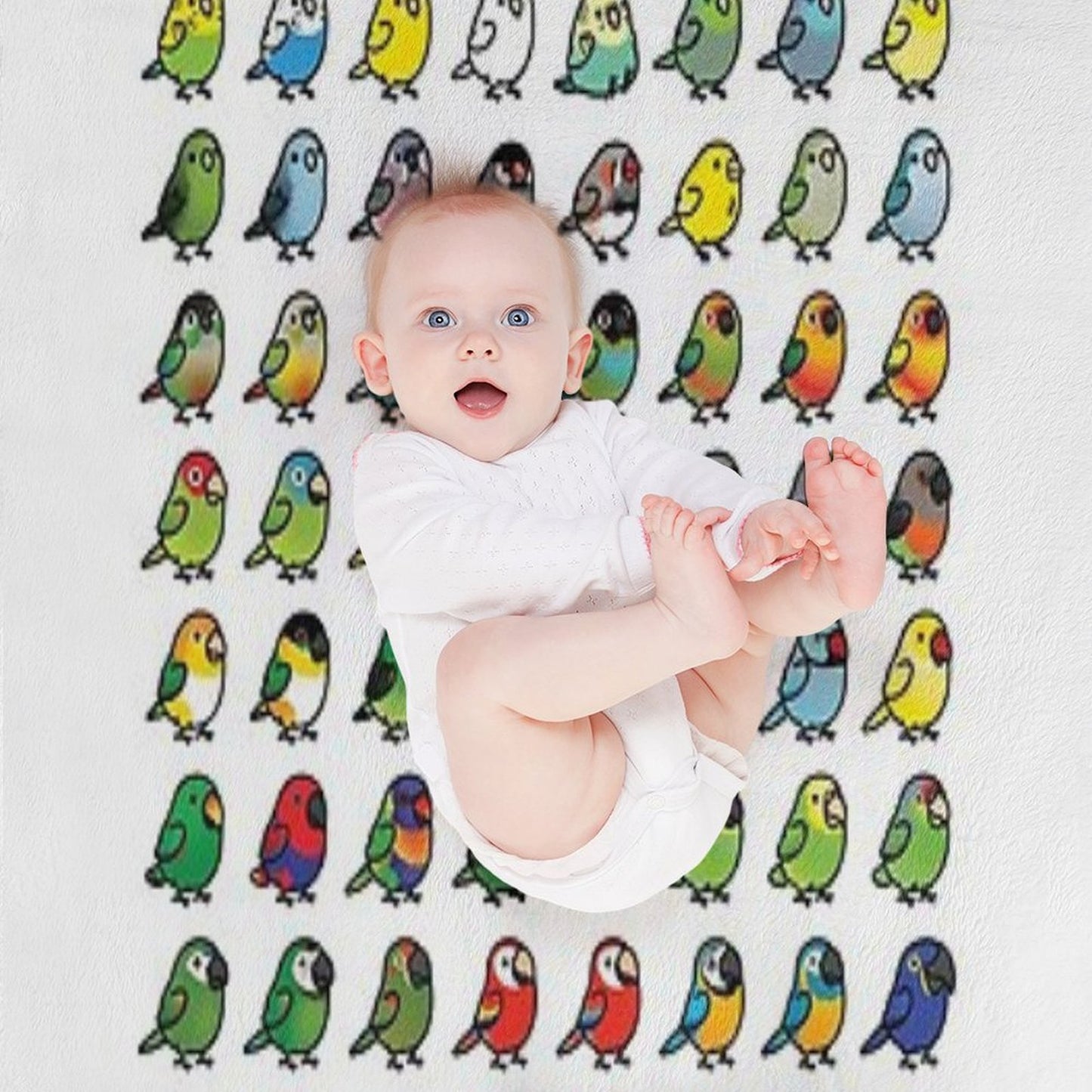 Everybirdy Collection Throw Blanket