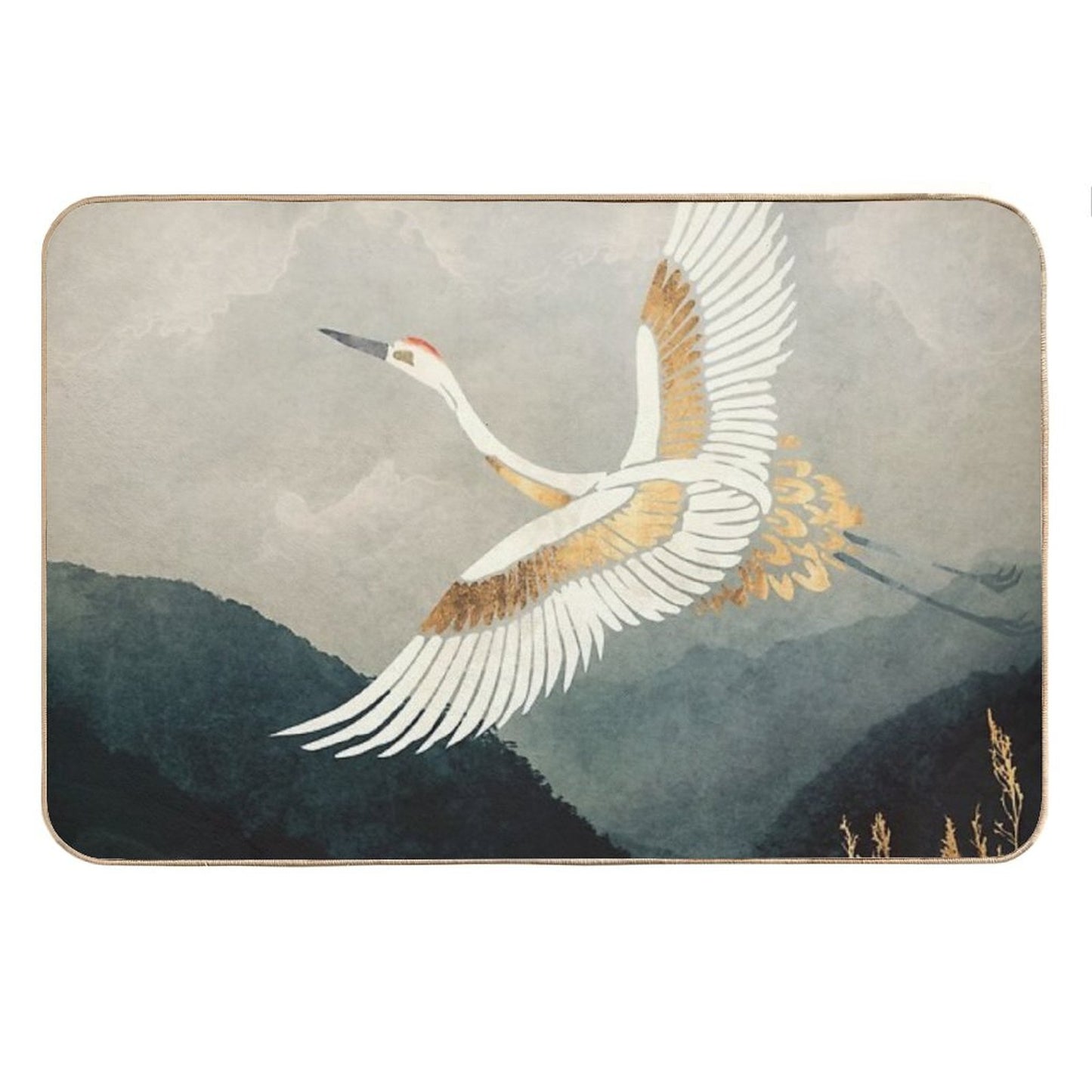 Elegant Flight Bath Mat