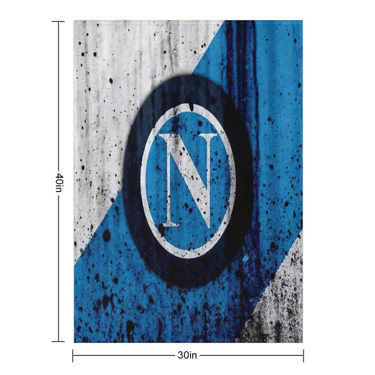 NAPOLI FC Throw Blanket
